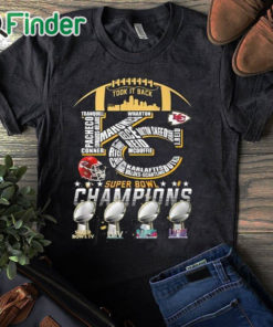 black T shirt Chiefs Took It Back Super Bowl LVIII 4 Time Champions Shirt