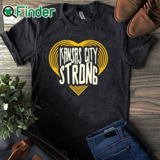 black T shirt Peter Schrager Kansas City Strong Shirt