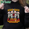 black hoodie Back 2 Back 4X Super Bowl Champions KC Chiefs Shirt