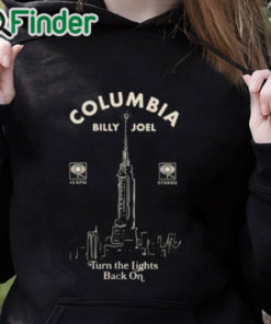 black hoodie Billy Joel Turn The Lights Back On Empire Shirt