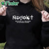 black hoodie Noexist Because All Religion Is Fucking Stupid Shirt