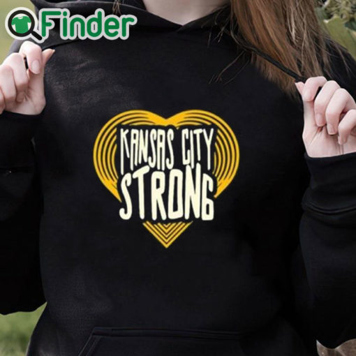 black hoodie Peter Schrager Kansas City Strong Shirt