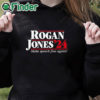 black hoodie Rogan Jones '24 Funny Political Men Shirt