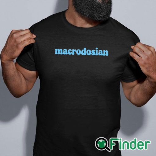 black shirt Billy Macrodosian Shirt