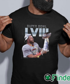 black shirt Chiefs Super Bowl 2024 Travis Kelce Shirt