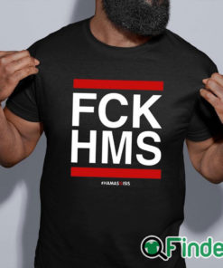 black shirt David Draiman Fck Hms Shirt