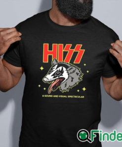 black shirt Hiss A Sound And Visual Spectacular Shirt