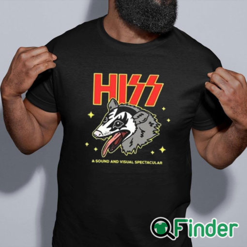 black shirt Hiss A Sound And Visual Spectacular Shirt