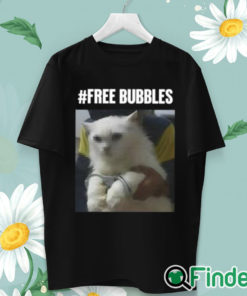 unisex T shirt Free Bubbles Cat Shirt