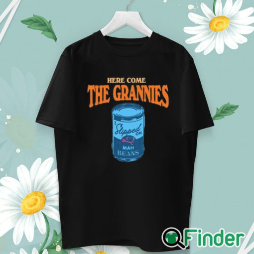 unisex T shirt Here Come The Grannies Mah Beans Shirt