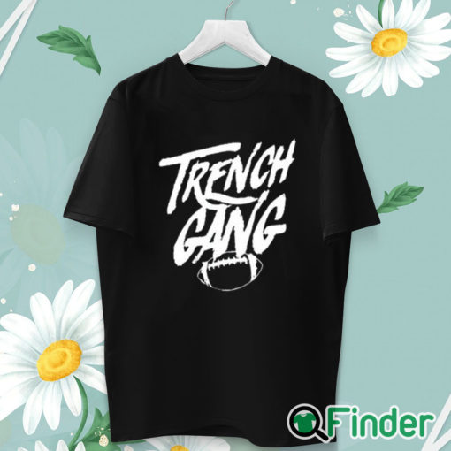 unisex T shirt Trench Gang American Football Shirt