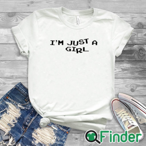 white T shirt Olivia Rodrigo I’m Just A Girl Shirt