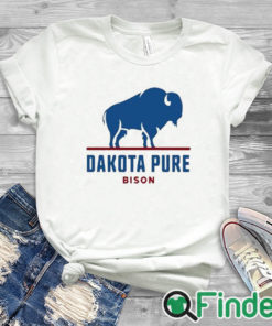 white T shirt Shawn Baker Dakota Pure Bison Shirt