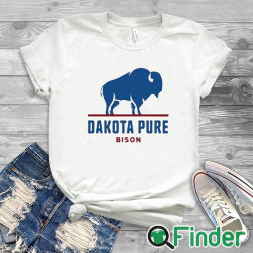 white T shirt Shawn Baker Dakota Pure Bison Shirt