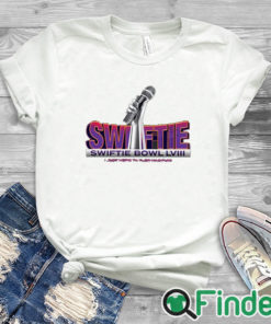 white T shirt Swiftie Bowl LVIII Just Hope Taylor Has Fun Shirt