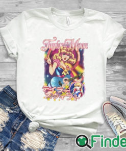 white T shirt Taylor x Sailor Moon Taylor Moon Shirt
