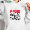 white hoodie Aaron Ladd Return Of The Reapers Shirt