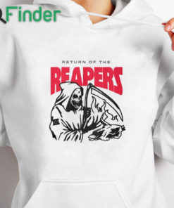 white hoodie Aaron Ladd Return Of The Reapers Shirt
