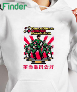 white hoodie Dance Dance Cultural Revolution T Shirt