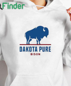 white hoodie Shawn Baker Dakota Pure Bison Shirt