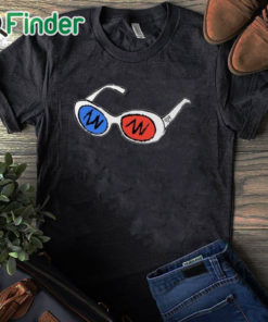 black T shirt George 3D Goggles Shirt
