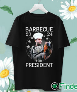 unisex T shirt Barbecue 2024 For President Shirt