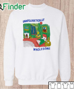 Unisex Sweatshirt Caiti Marlowe Unapologetically Wholesome Shirt