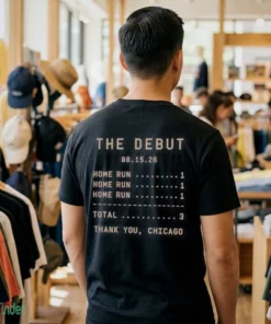 2026 the debut chicago 3 home runs t shirt giveaway 1