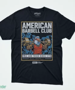 bromley american barbell club tee shirt 1