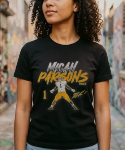 micah parsons name number pose shirt 2