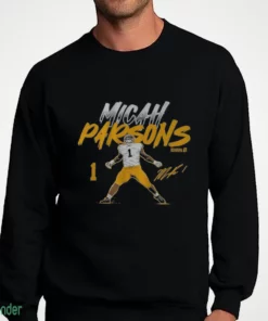 micah parsons name number pose shirt 4