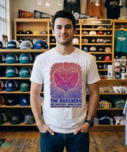pioneer courthouse square the breeders august 18 2026 event t shirt 2